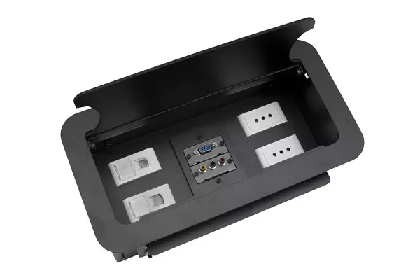 Caja de conectores para mesón